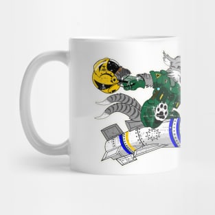 F-14 Tomcat - AIM-54 Phoenix Gotcha... BABY! - WB Grunge Style Mug